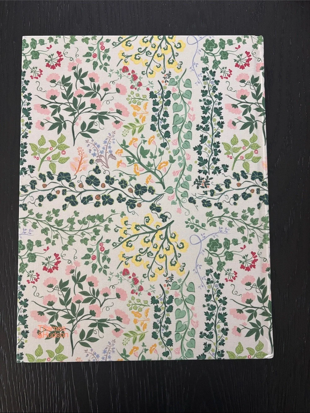 A Life in Pattern Coffee Table Book - Floral Cream and Green